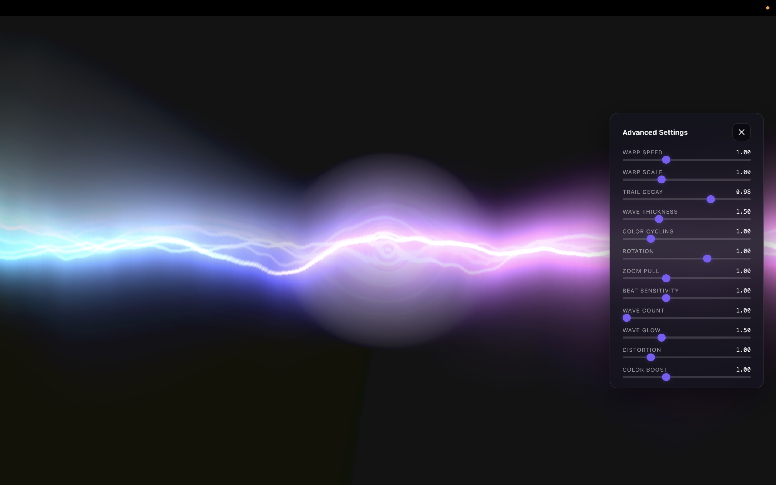 VizAmp Live Preset 7