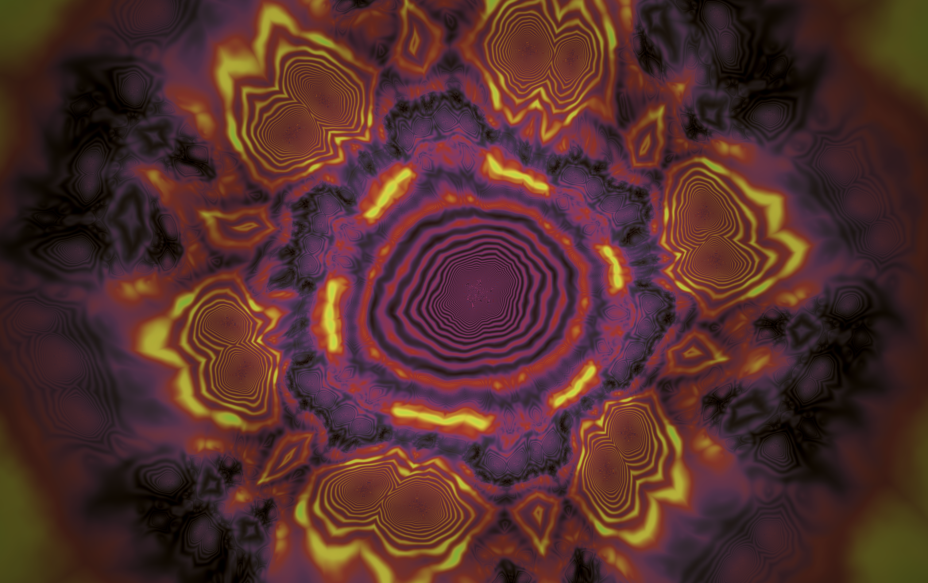 VizAmp Visualizer Window: Active rendering visualizer reacting to audio